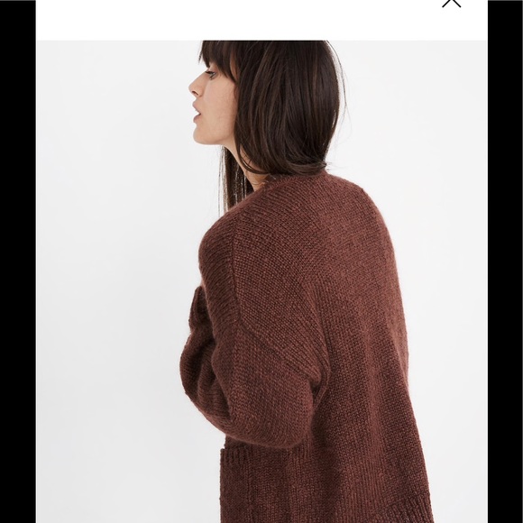 madewell balloon sleeve cardigan sweater XXS - Picture 4 of 8
